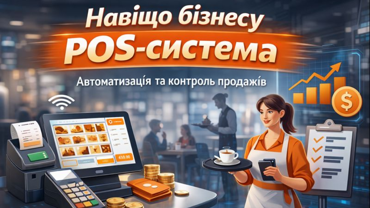 Для чого бізнесу потрібна POS-система: переваги та функції для розвитку